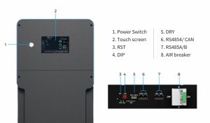 docan new arrival 51.2v plug and play lifepo4 300ah 314ah battery pack| movable wifi bluebooth solar home storage