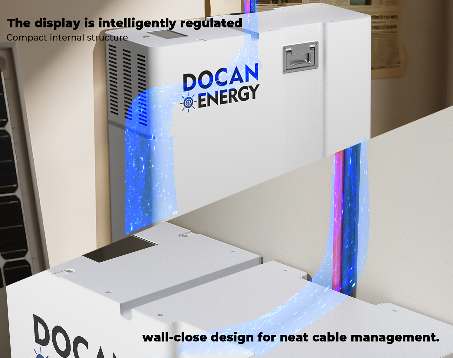 docan do noon 51.2v 314ah 16kwh wifi bluebooth active balancer solar home lifepo4 battery pack