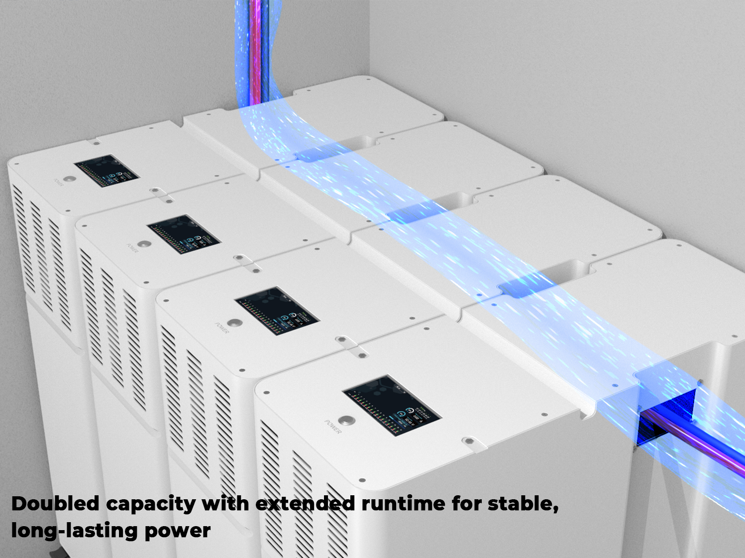 docan do noon 51.2v 314ah 16kwh wifi bluebooth active balancer solar home lifepo4 battery pack