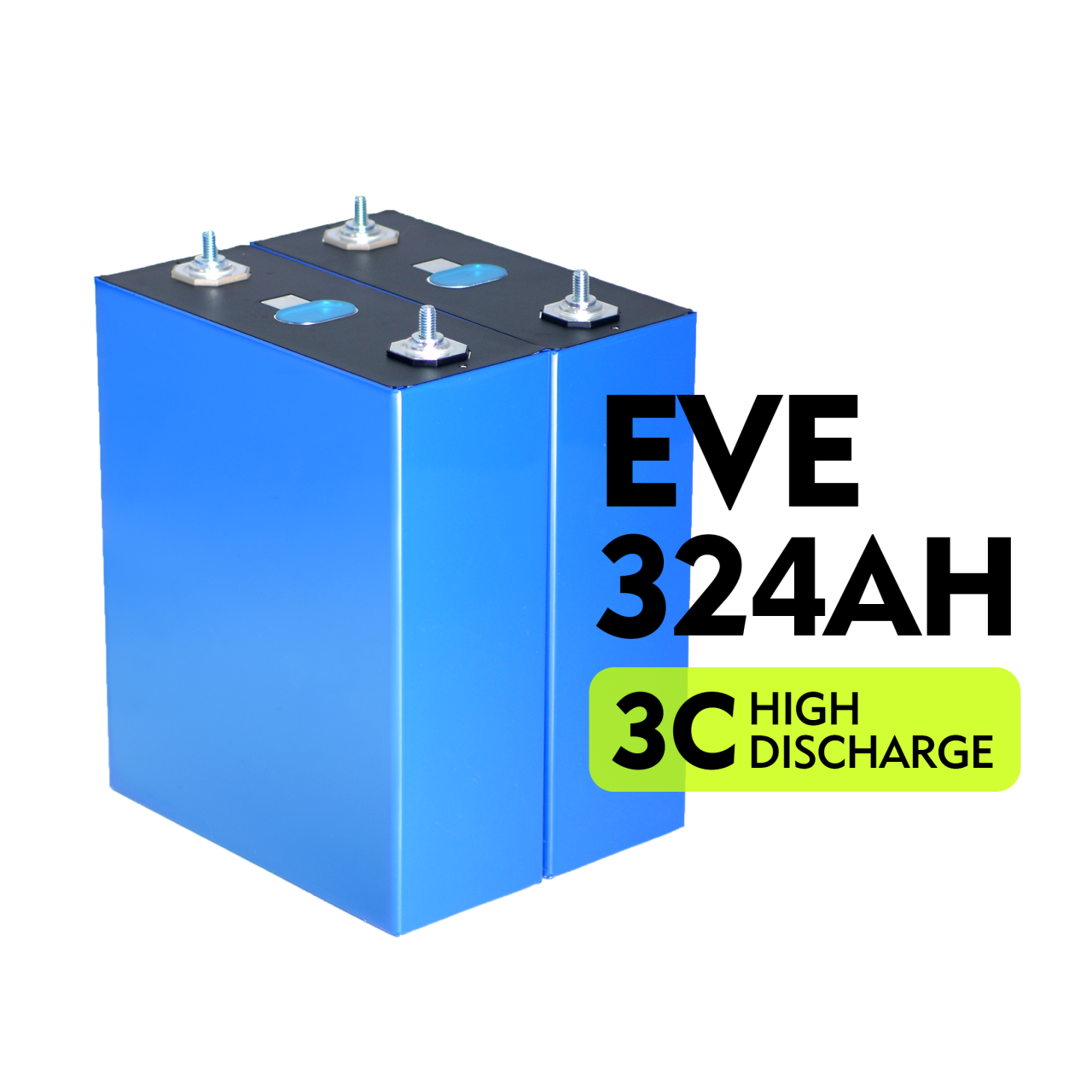 EVE 324Ah LiFePO4 Prismatic Cell Energy Storage