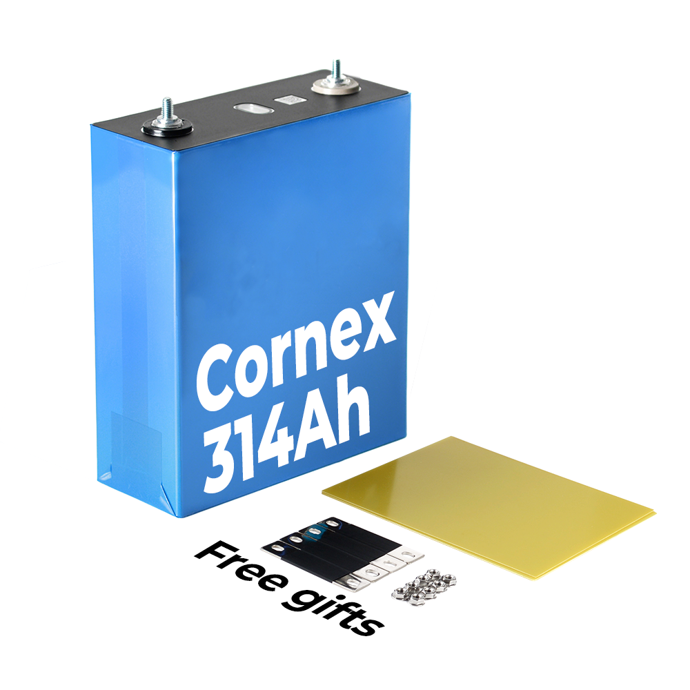 High Capacity CORNEX 314Ah LiFePO4 Battery Cell for Residential ESS Projects