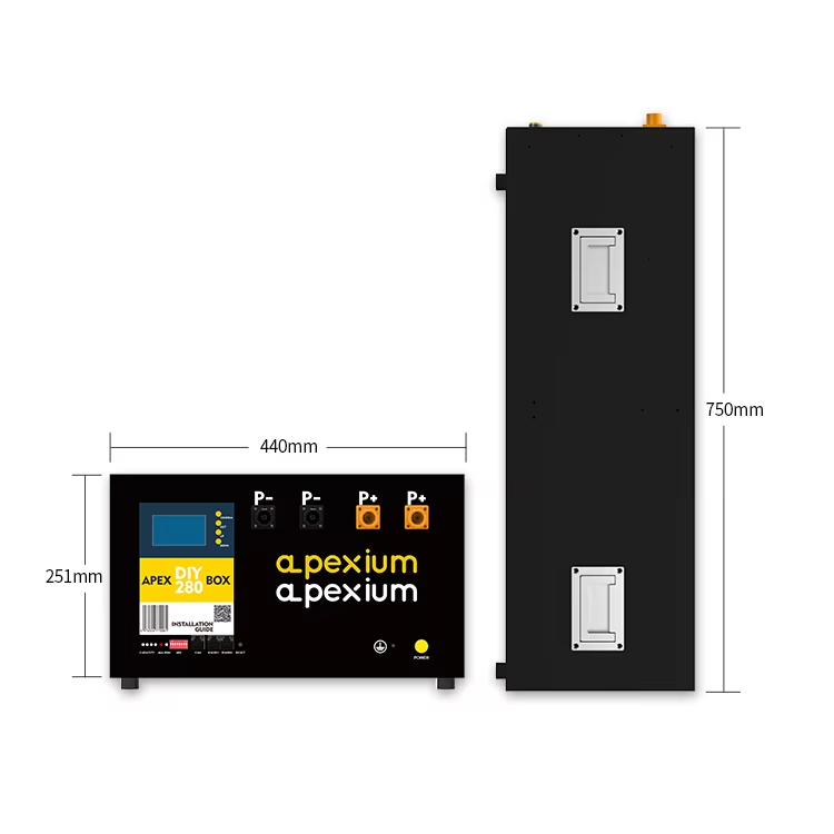 docan apexium 48v diy box kits 314 280 horizontal with 200a jk bms