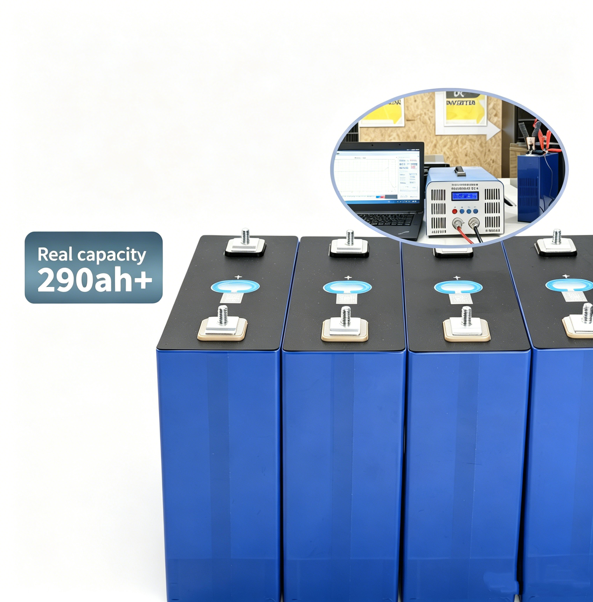 High capacity REPT 280Ah battery cell for solar ESS applications