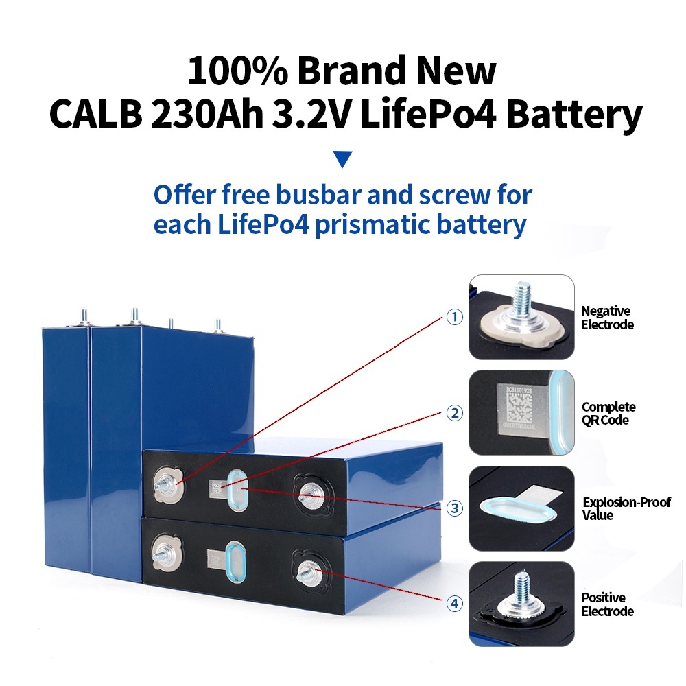 EVE 230Ah Cell USA Stock For RV Marine