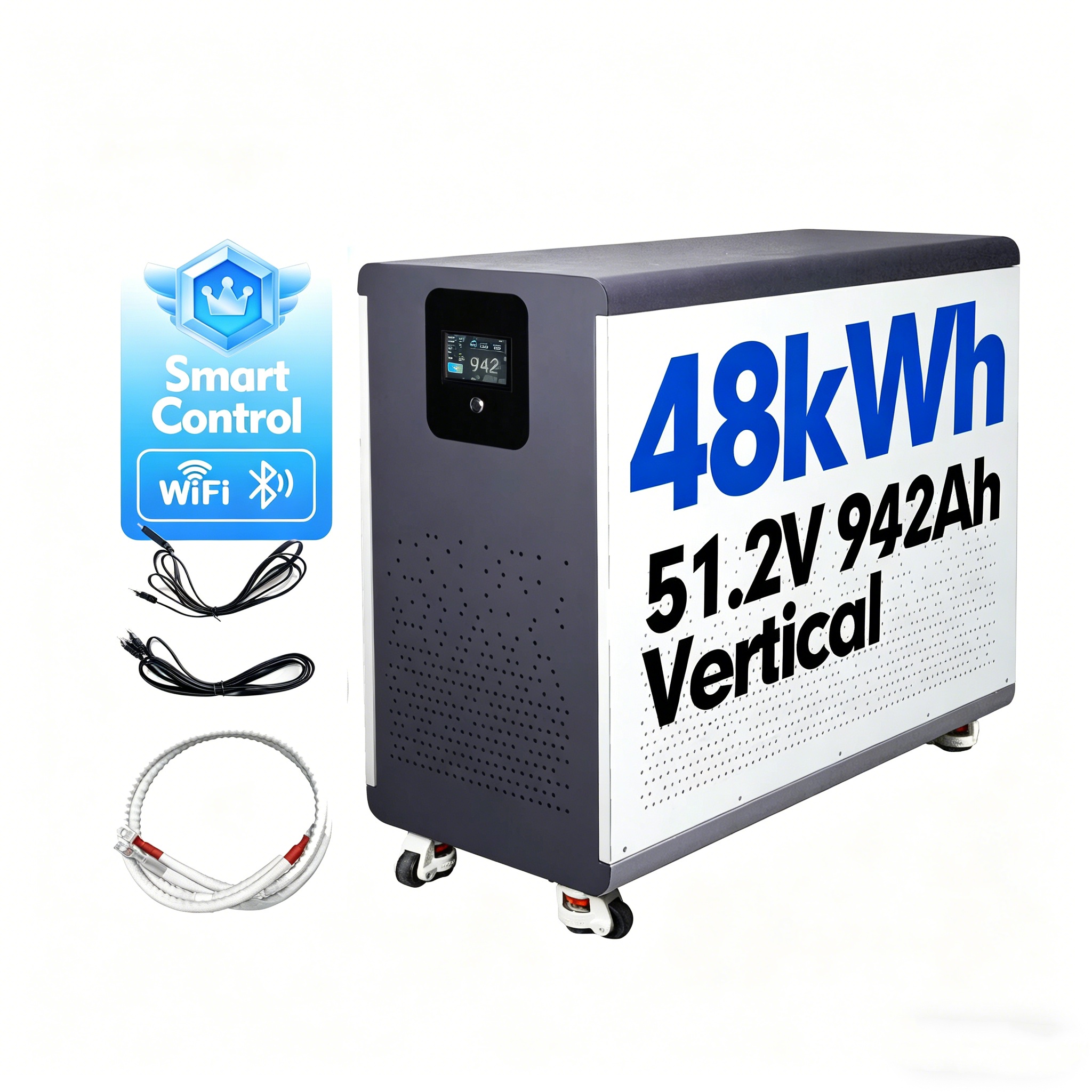 51.2v 48kwh 942ah lifepo4 battery pack