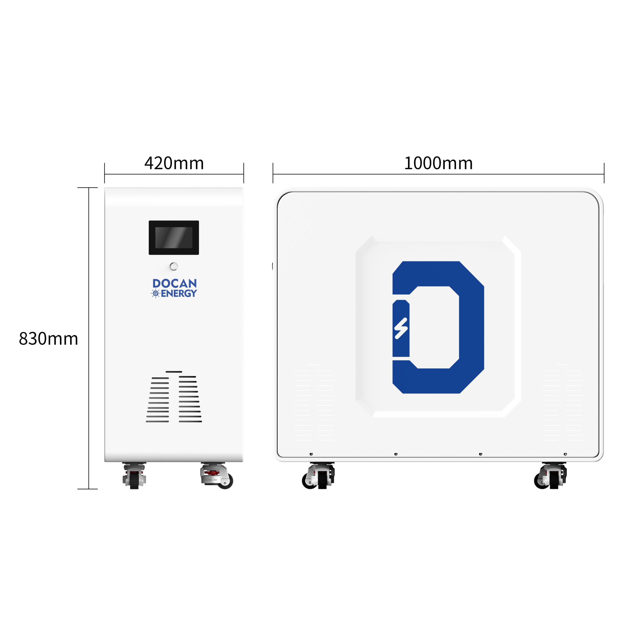 51.2V 942Ah moveable LiFePO4 battery