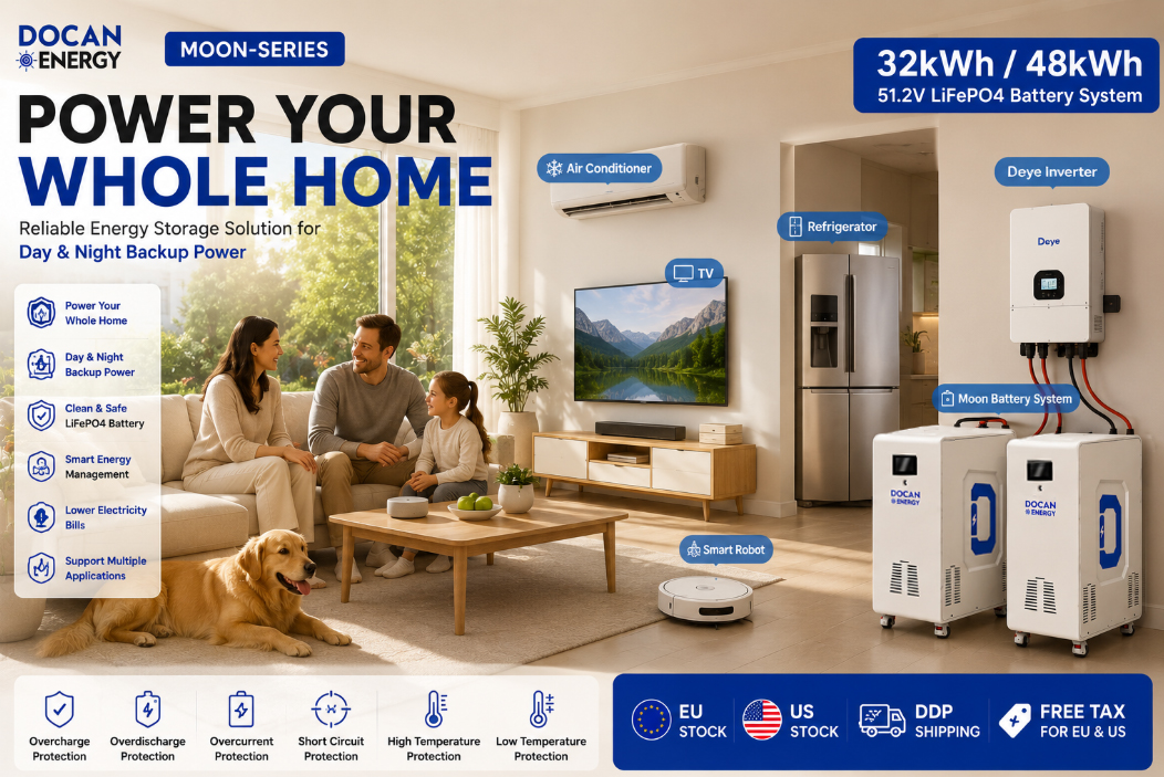32kWh LiFePO4 Battery Pack