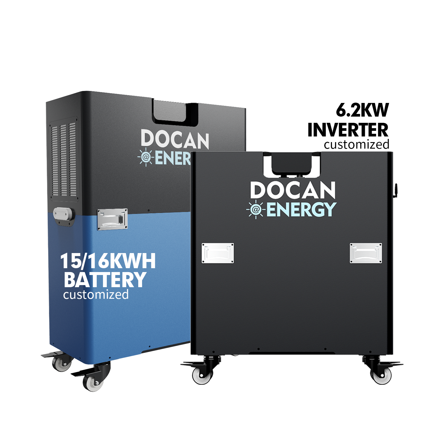 DOCAN ENERGY 6kW All-in-One Solar Energy Storage System with 15kw LiFePO4 Battery - Image 2