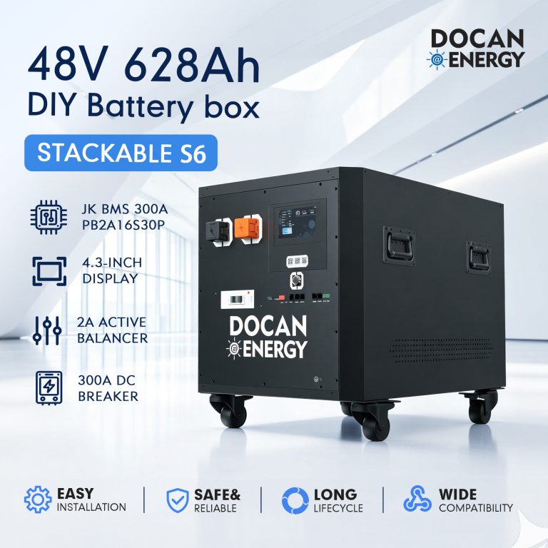 51.2V 32kWh LiFePO4 DIY battery box